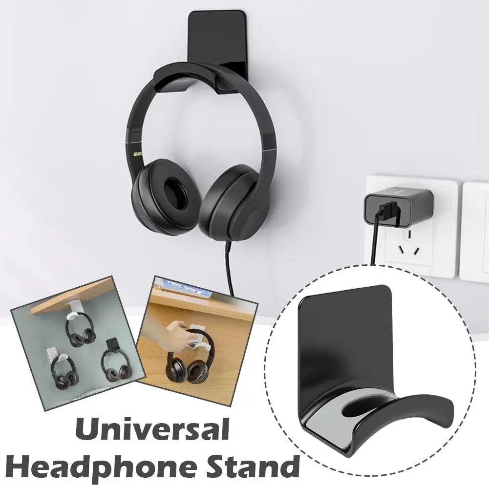 Soporte para Auriculares (Pared / Bajo Mesa)