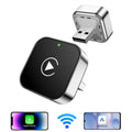 Adaptador Inalámbrico CarPlay + Android Auto 2 en 1